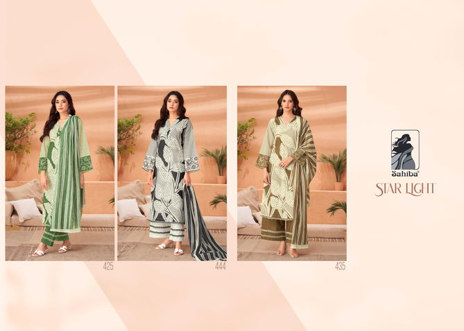 Star Light By Sahiba Cotton Digital Printed Dress Material Wholesale Shop In Surat